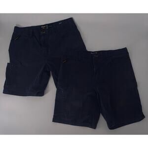 2 pair of Ariat Mens Navy Shorts 36”
